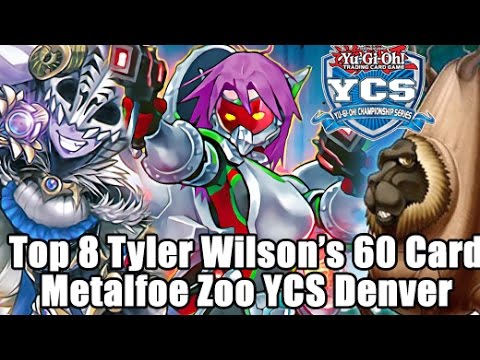 YCS Denver Tyler Wilson's Metalfoe Zoo 60 Card Deck Profile & Report!