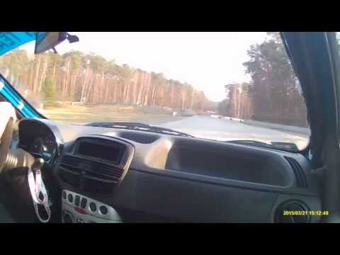 Łukasz Piotrowicz III superOes Tor Kielce 21.03.2015 Fiat Punto