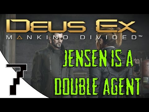 Deus Ex: Mankind Divided - Non-Lethal Part 7 - JENSEN IS A DOUBLE AGENT