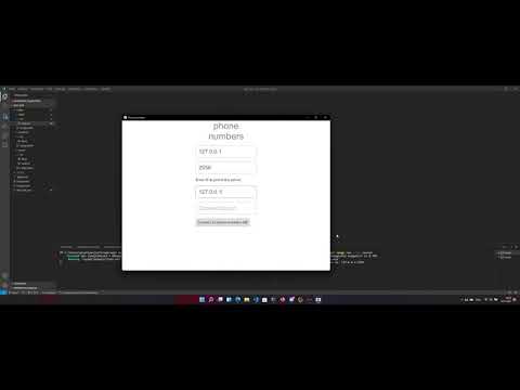 Simple GUI app with UDP in Rust