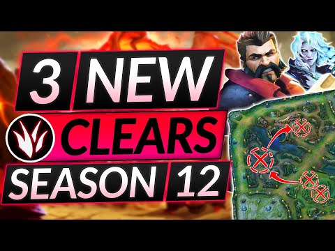 3 NEW JUNGLE CLEARS for FASTEST GANKS in Season 12 - Best Paths - LoL Guide