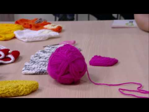 Mulher.com - 26/11/2016 - Árvore em tricô - Rosângela Chicote PT1