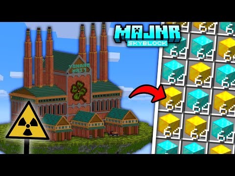 Vybudoval jsem TOVÁRNU na MAJNR SKYBLOCK...