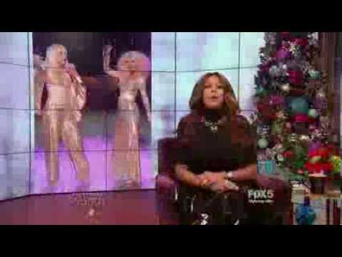Wendy Williams Hot Topics - Xtina and Gaga's EPIC Voice Finale Performance (Dec 17 2013)