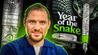 THE $3,500 Fountain Pen of Montegrappa: YEAR OF THE SNAKE