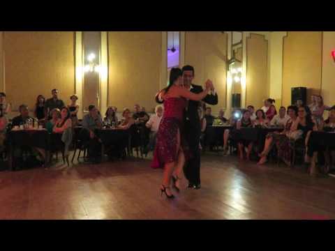  Johana Copes  and  Alejandro Beron  are  dancing  in  2017
