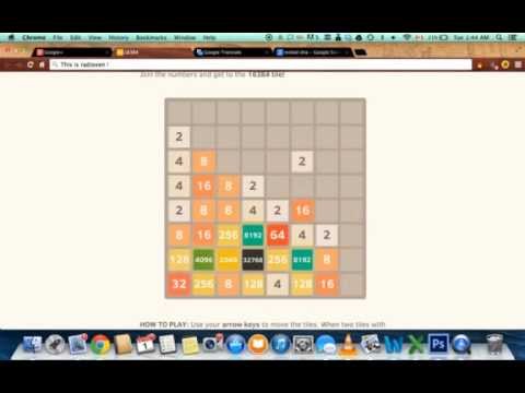 fast 2048 in 8x8 format