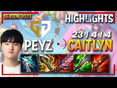 Gen Peyz CAITLYN vs EZREAL -  HIGHLIGHTS