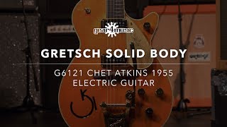 Video thumbnail for Gretsch G6121-1955 Chet Atkins Electric Guitar Demo by Gear4music Guitars