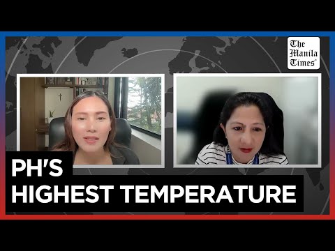 Pagasa: PH records highest daytime temperature