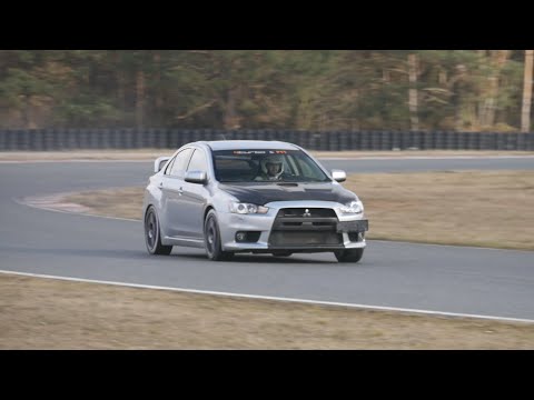 Łukasz Borowski, Mitsubishi Lancer Evo X - I SuperOES Tor Poznań - 27.02.2021