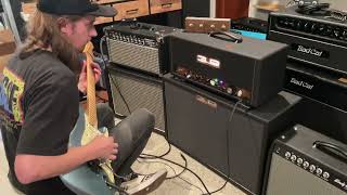 Video thumbnail for Shabat Lynx HSS Floyd Rose Guitar Thru 3rd Power Kitchen Sink 6VEL by GuitarsToBePlayed