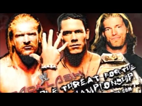 John Cena Vs Edge Vs Triple H Backlash 2006 Promo
