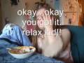 Kelsey Eating Icecream