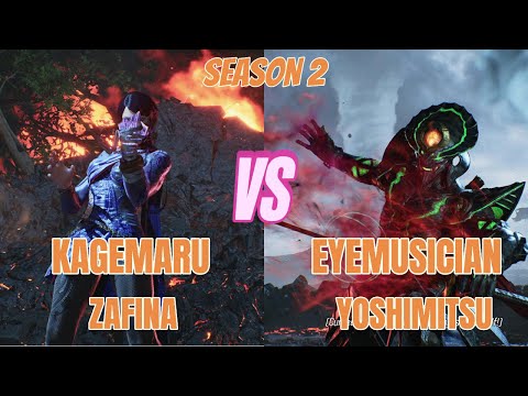 ZAFINA (Kagemaru) vs. YOSHIMITSU (Eyemusician) Tekken 8 SE2 Ranked Matches