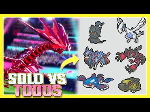 ETERNATUS SHINY por PRIMERA VEZ (LEGAL) en COMBATE POKÉMON! SOLO con ETERNATUS vs POKÉMON ROTOS!