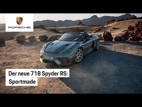 Der neue Porsche 718 Spyder RS: Sportmade