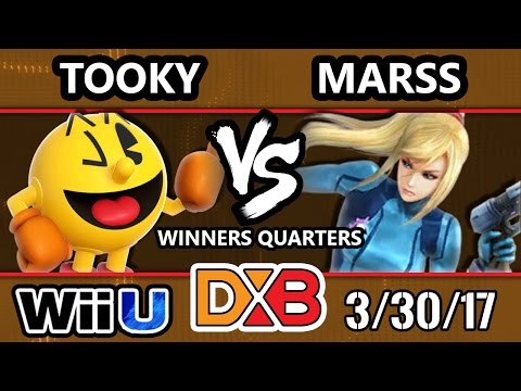 DXB 2017 SSB4 - Tooky (Pac-Man) Vs. DNL | Marss (ZSS) Smash 4 WQ - Smash Wii U