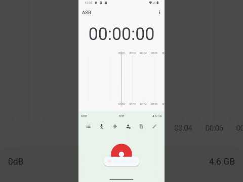 ASR Voice Recorder Video