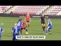 She S One Of Our Own Manchester United Women Fans In The Stands