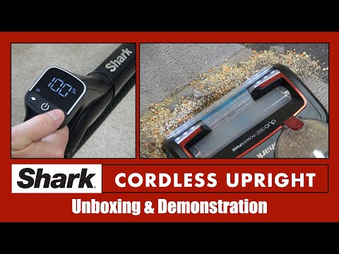 Shark Cordless Upright Lift Away Vacuum Review & Demonstration