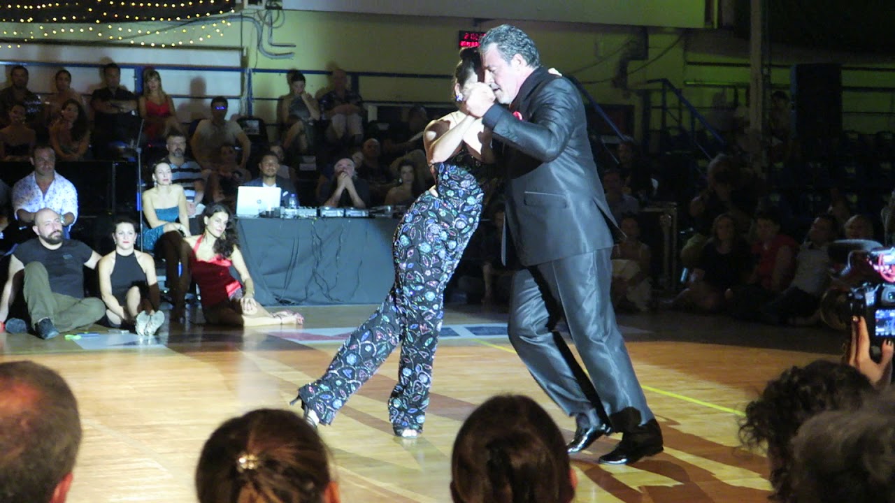 Video thumbnail for Fabian Salas & Lola Diaz at A Los Amigos Tango Festival, Rythymno Crete 2019 4 MV