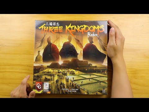 Three Kingdoms Redux Unboxing - Tabletop Unboxing