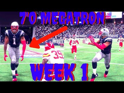 Madden 18 Career Mode WR S2 Ep 1 - TALLEST WR BUILD EVER MEGATRON 2.0 ! **CRAZY JUMPING SKILLS**