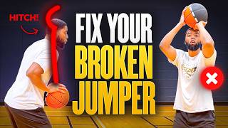 Fix Your BROKEN Jump Shot in 5 Minutes 🧱