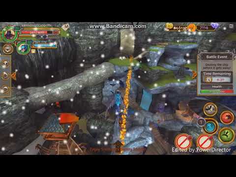 SoD battle event with a snow wraith