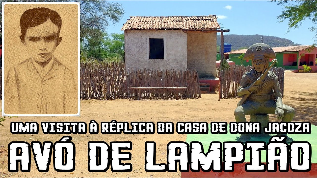 VISITA À RÉPLICA DA CASA DE DONA JACOZA, AVÓ DE LAMPIÃO.