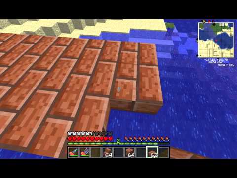 Minecraft:Single player Tekkit :S2E3 3/4: Dále stavíme most