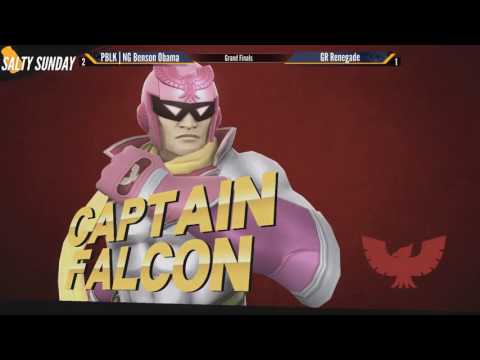 SS155 [Wii U] - PBLK | NG Benson Obama (Captain Falcon) vs GR Renegade (Cloud) - Grand Finals MK II