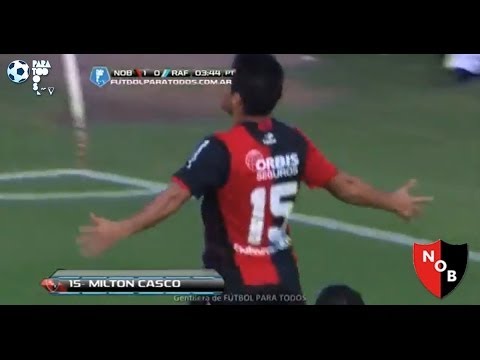 Gol de Casco. Newell's 1 - Rafaela 0. Fecha 4. Torneo Final 2014. Fútbol Para Todos