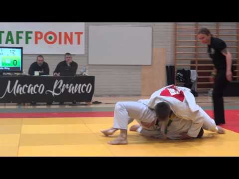 Finnish BJJ OPEN 2015 white belts  76 kg 1 8 final Константин Миляев   Jesse Kujanpää