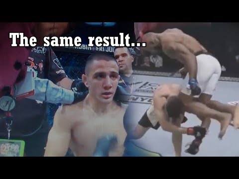 Aaron Pico got Knocked Out Exactly like Chris Weidman