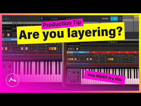 Are you layering your synths? Try this for more control...