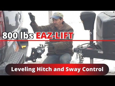 How To Install and Adjust an EAZ-LIFT Load Distribution and Sway Control. Assembling 800 lb Kit