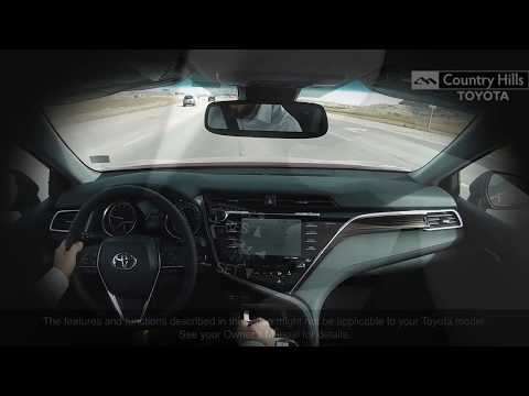 2018 Camry with Toyota Safety Sense