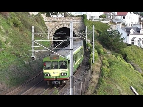 IE 8300 Class Dart Train number 8315 - Vico Road, Dublin