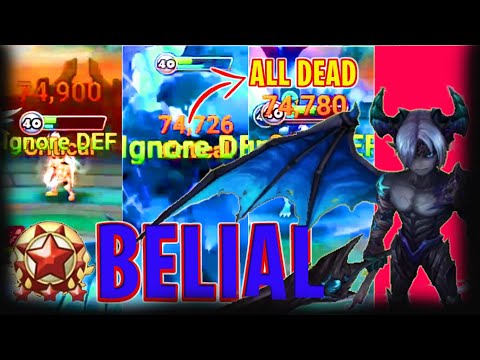 BELIAL THE ARTA TOWER SLAYER CLUTCH SIEGE BATTLE VS BLITZKRIEG - Summoners War