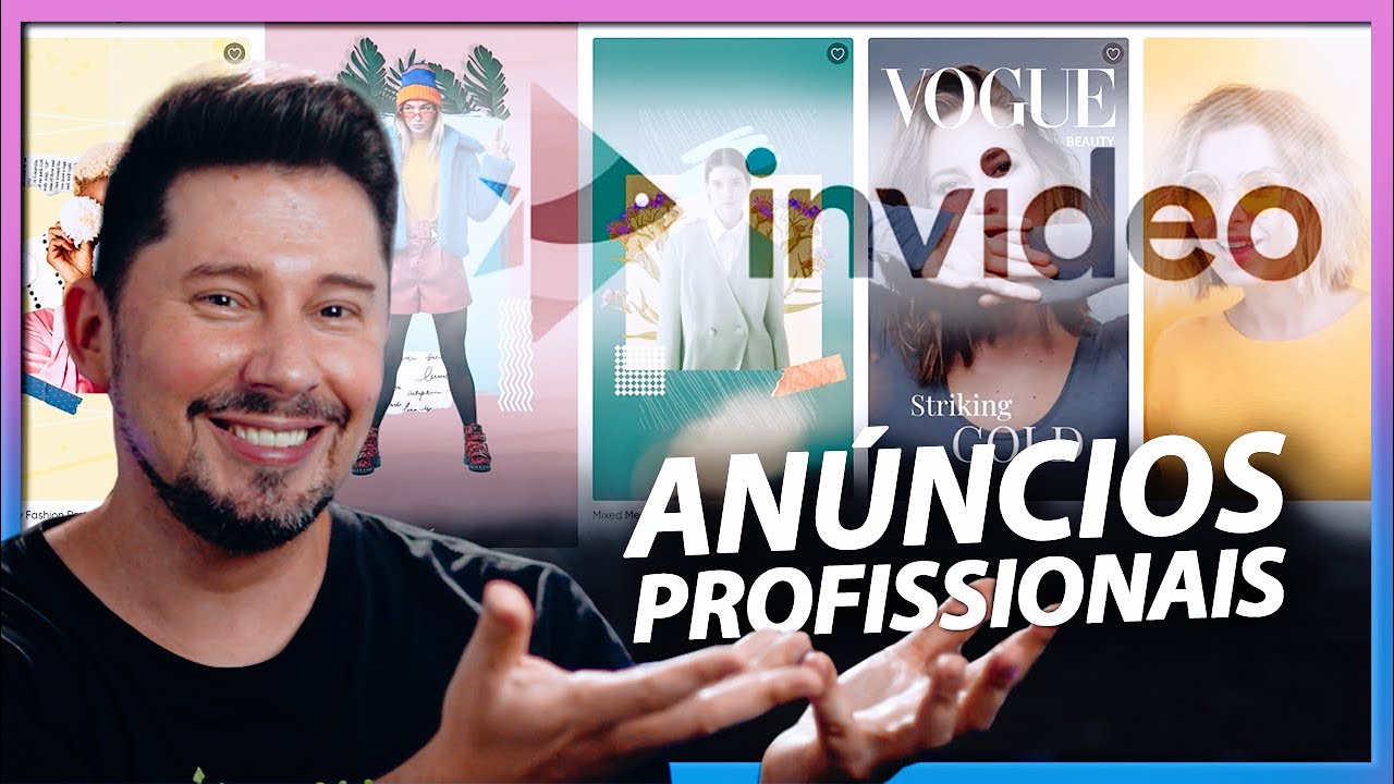 Como criar VÍDEOS DE ANÚNCIOS para Instagram em 5 PASSOS | InVideo