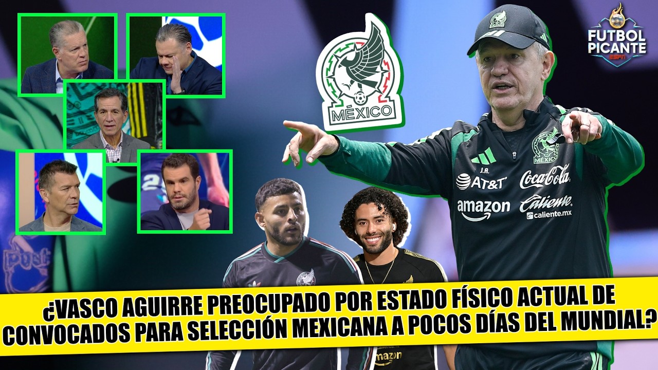 SORPRENDE el llamado del CHINO HUERTA. Javier Aguirre preocupado por ALEXIS VEGA | Futbol Picante