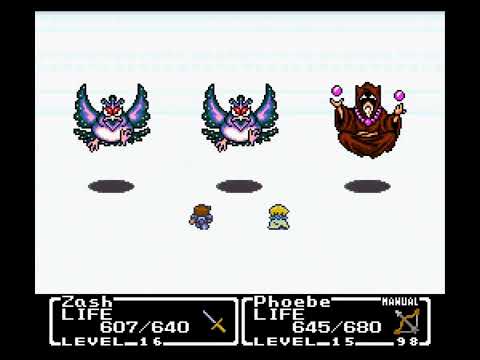 Final Fantasy - Mystic Quest (SNES) [Part 7] Ice Pyramid (2), Ice Golem, Aquaria, Spencer's Place