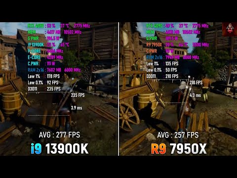 Core i9 13900K vs Ryzen 9 7950X   Which cpu is Best
