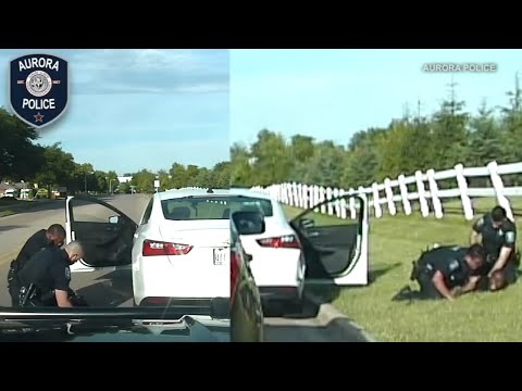 Aurora police release full dashcam video of traffic stop arrests