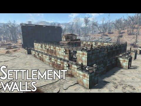 Fallout 4 - Settlement Walls
