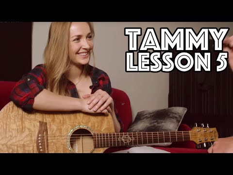 Tammy Guitar Lesson 5: Songwriter Chords, Backbeat Hit In Strumming, Scales and more...