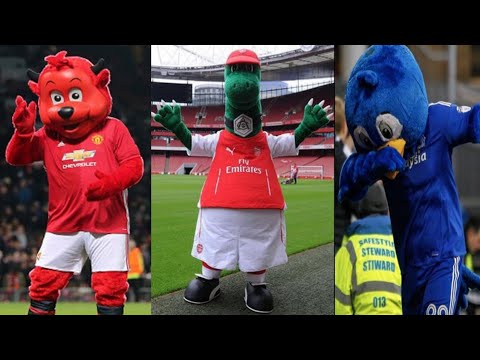 The Most 20 Famous English Clubs Mascots