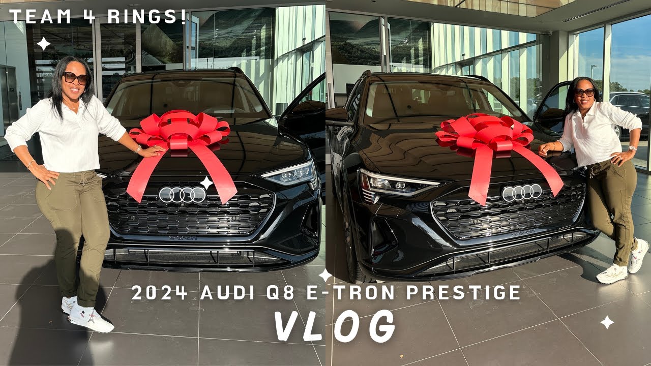 I GOT MY DREAM CAR! | 2024 AUDI Q8 E-TRON PRESTIGE! + SEE SOME OF MY FAMILY'S REACTIONS!